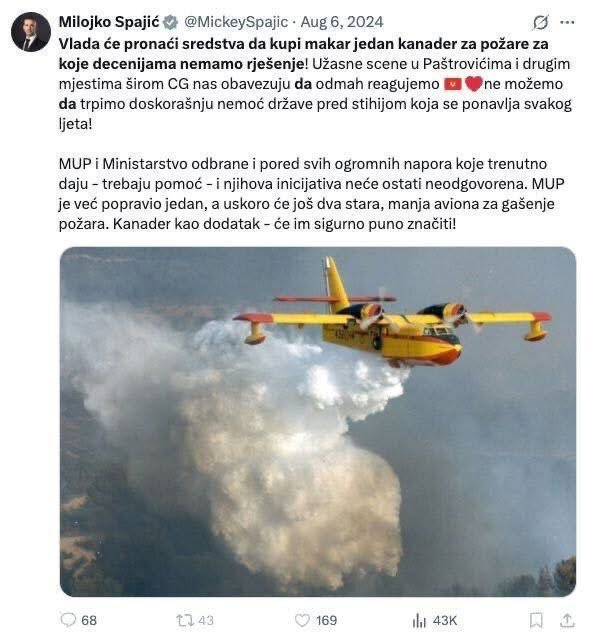 Ostavka Predśedniče Vlade! Dovoljan razlog da si moralan i evropejac. Ali pošto si lažov i neočetnik, ostaje ti da šalješ pisma po regionu i premještaš Pavla sa ujakom. Đe je ✈️ PV nakon godinu dana? Jesi li toliko nesposoban? Jesi.