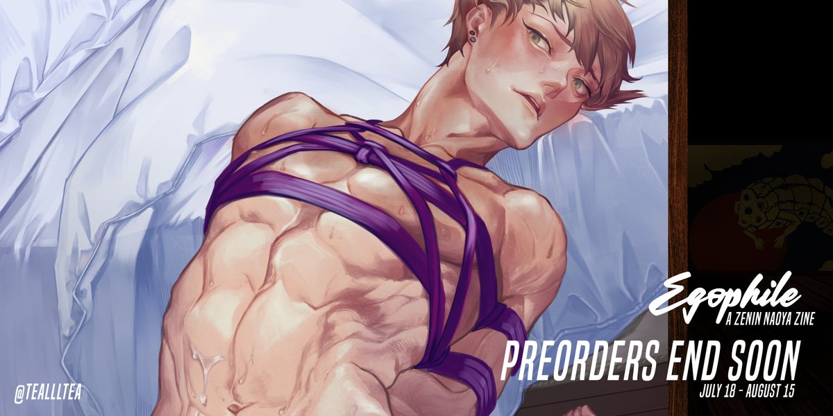 Have y'all got yourself a copy of the delicious
<a href="/naoyazine/">Egophile ✨ POs close August 15th</a>  yet?

 POs are until August 15th!

egophilezine.bigcartel.com