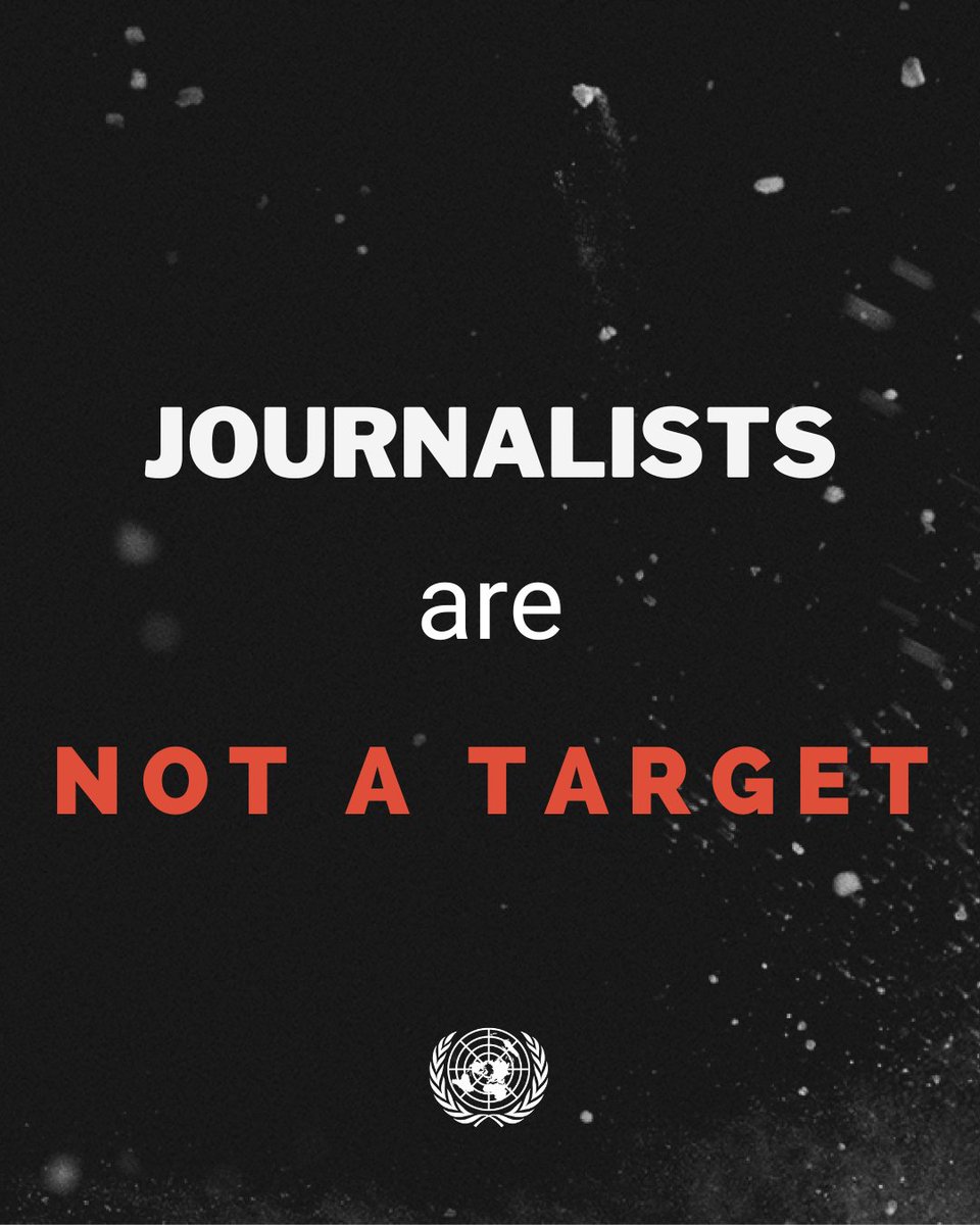 Melissa Fleming 🇺🇳 (@melissafleming) on Twitter photo Shocking news that the Israeli military killed 5 <a href="/AJEnglish/">Al Jazeera English</a> journalists in Gaza by targeting their tent.
More than 240 Palestinian journalists met the same terrible fate since the war began, silencing their voices.
Journalists are protected under international humanitarian law. Shocking news that the Israeli military killed 5 <a href="/AJEnglish/">Al Jazeera English</a> journalists in Gaza by targeting their tent.
More than 240 Palestinian journalists met the same terrible fate since the war began, silencing their voices.
Journalists are protected under international humanitarian law.