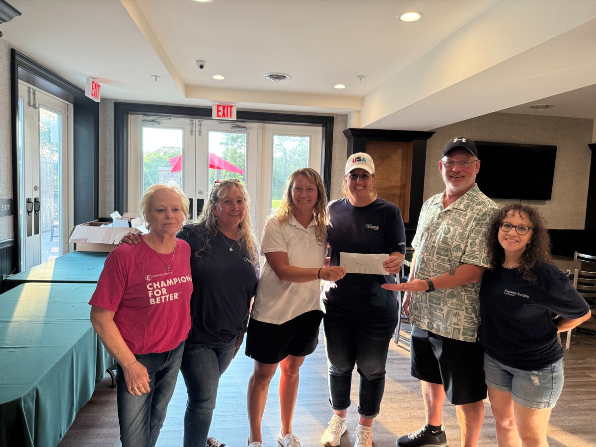 Thank you to the amazing employees at The Cigna Group and Express Scripts for hosting a golf outing benefiting VLP!  They raised over $1,500 for our mission to empower Veterans navigating the transitions of life.  The event was absolutely amazing, and we truly thank you!