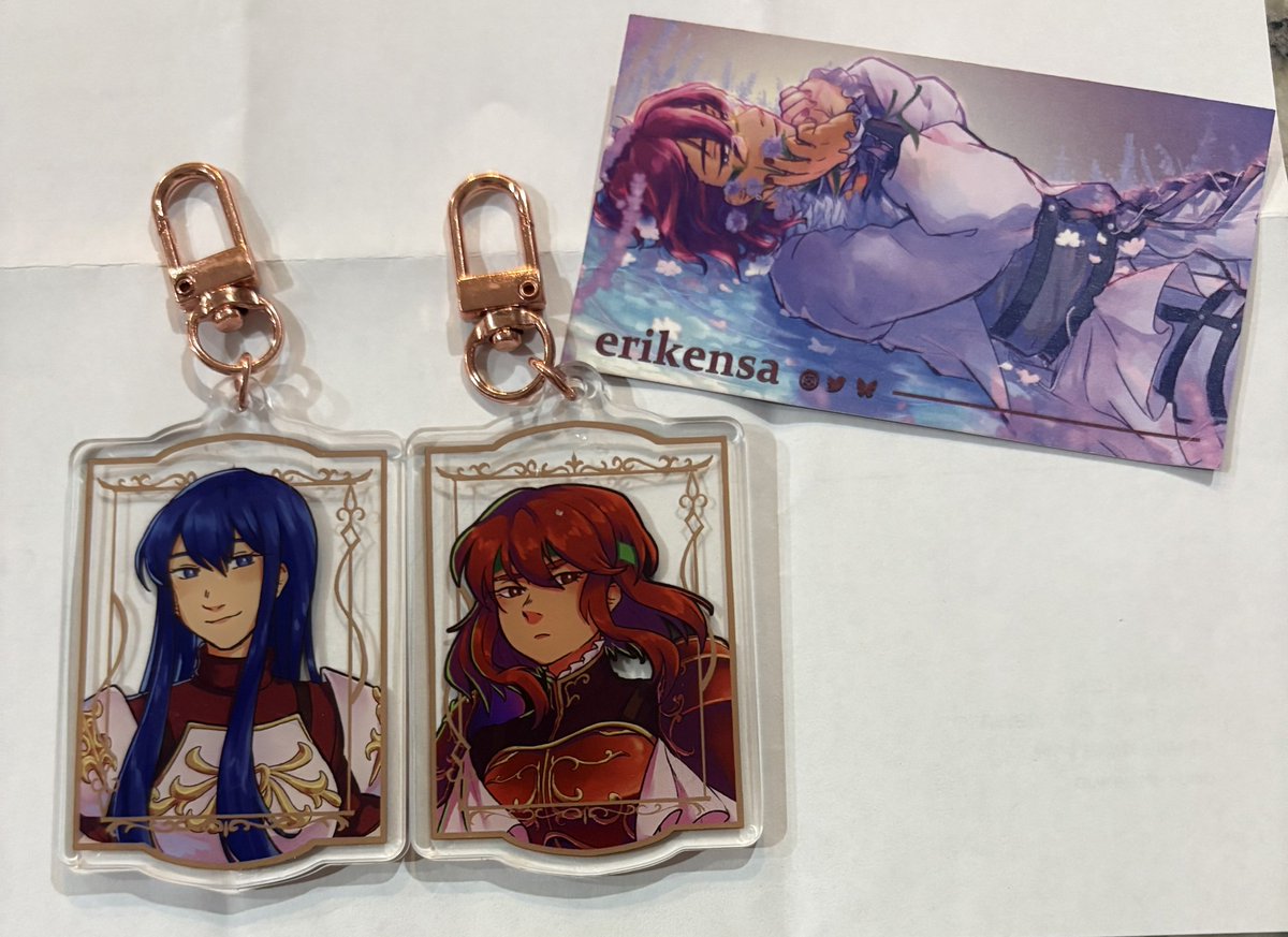 💜 Hope 🤍 (@acetrainerhope) on Twitter photo Played and beat Shadow Dragon about a week ago so I decided to celebrate with some ✨Impulse Purchases✨
Thank you to <a href="/erikensa/">eri @ otakon</a> for the beautiful keychains 💕 Played and beat Shadow Dragon about a week ago so I decided to celebrate with some ✨Impulse Purchases✨
Thank you to <a href="/erikensa/">eri @ otakon</a> for the beautiful keychains 💕