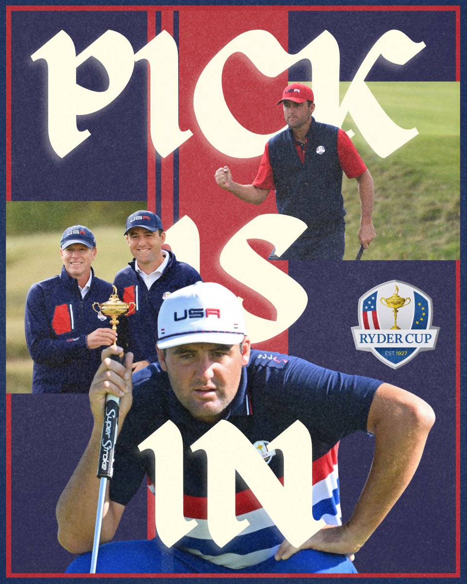 The_BagRoom's tweet photo. The first three picks are out for Team USA at Bethpage Black, who will the rest be? https://t.co/LgoYH8llKf