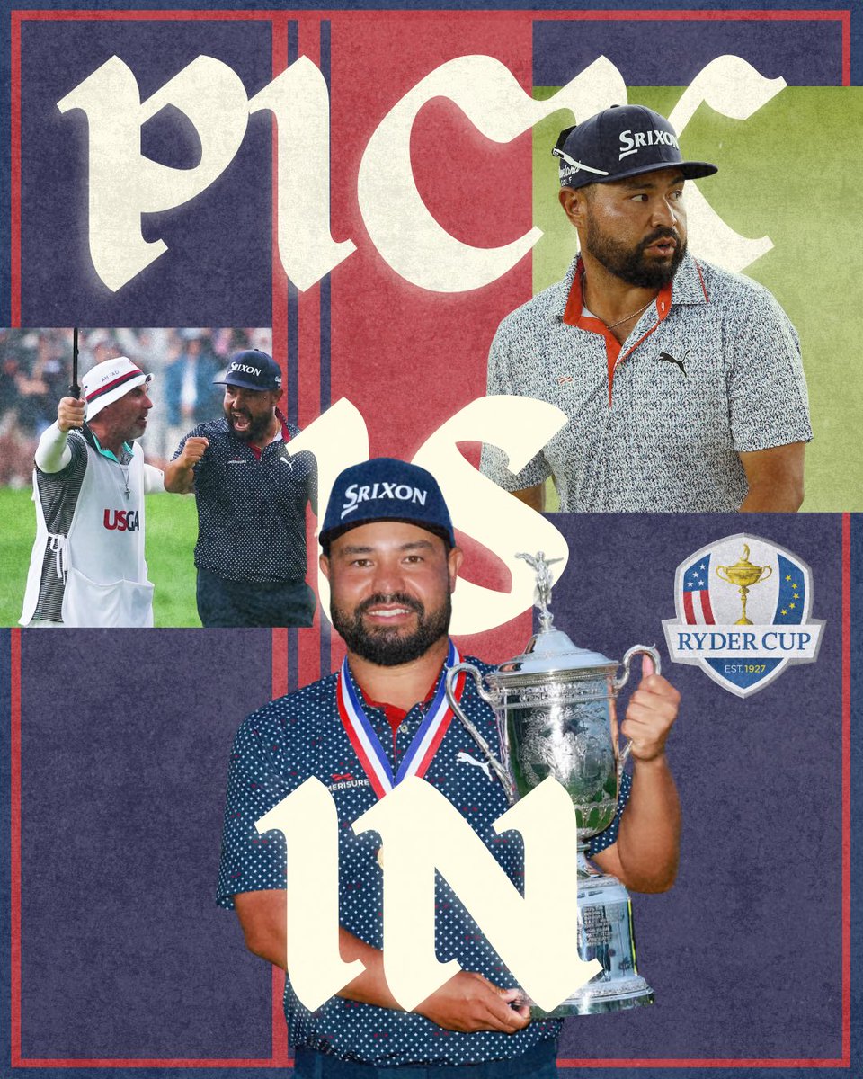 The_BagRoom's tweet photo. The first three picks are out for Team USA at Bethpage Black, who will the rest be? https://t.co/LgoYH8llKf