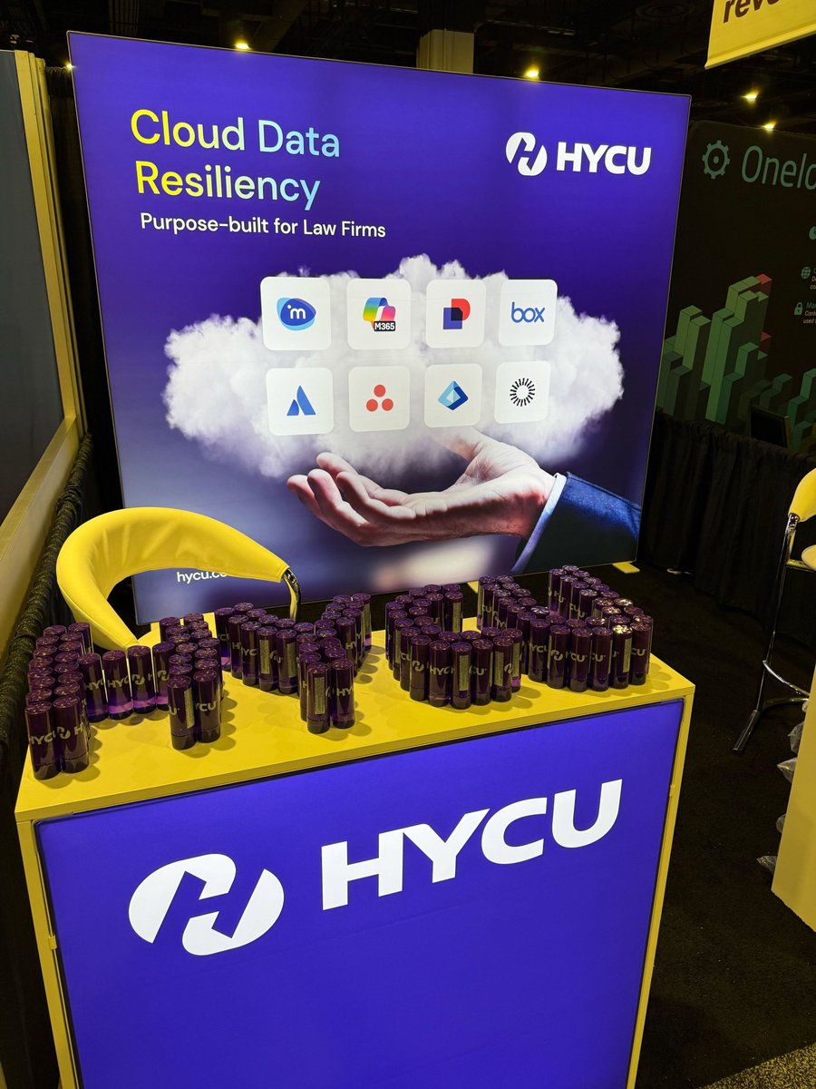 HYCUInc's tweet image. 💥 💥 💥 Big, Big, Big things happening at #ILTACON2025 this week! Are you ready for the big reveal?

👀 Stop by Booth 426 at @ILTANet Conference to learn more! Or, book a meeting at the following link &amp;gt;&amp;gt; 
hycu.com/hycu-at-iltaco….

#legaltech #SaaSbackup #CloudDataProtection