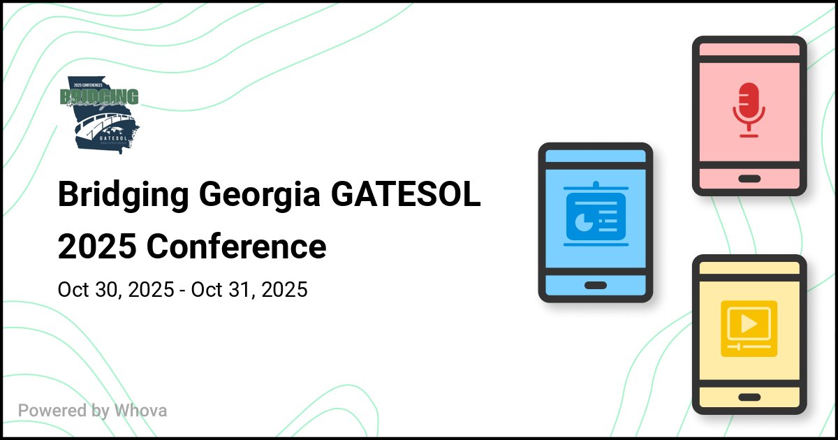 Join me and the team at <a href="/VHLPreK12/">Vista Higher Learning Pre-K-12</a> at the <a href="/GATESOLpeach/">GATESOL</a> conference this fall.  We'd love to #Connect with you! #GATESOL2025 #ELDStory