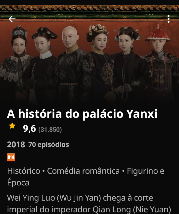 cloudsunderStar's tweet photo. TERMINEI, terminei Story of Yanxi Palace e mds, como pode um drama com fodendos 70 EPISÓDIOS ser tão mais interessante que alguns de 16??? nada mais viciante que um bando de mulher lutando entre si por poder em um harém ! e Wei Ying Luo é minha nova LOBA favorita. https://t.co/Z0oZl9Nq5b