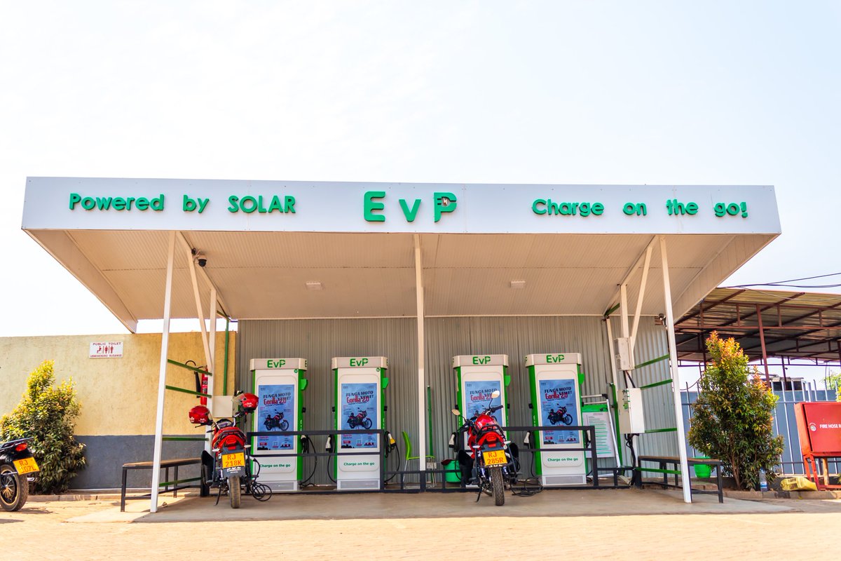 ⚡ Kabuga EVP Charging Station is powering Rwanda’s e-motorcycles every day! 🏍🔋 Fast, reliable, and green. 🌱 Let’s drive the future of clean transport together! 💚

#EVP #EVPRW #ElectricMobility #CleanEnergy #GreenTransport #Rwanda #Africa