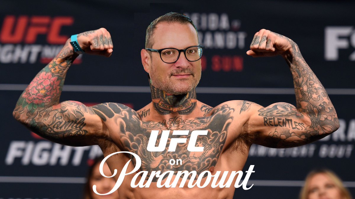 Apparently John Halley has been training all summer to sell that premium UFC inventory on <a href="/paramount_ads/">Paramount Advertising</a>