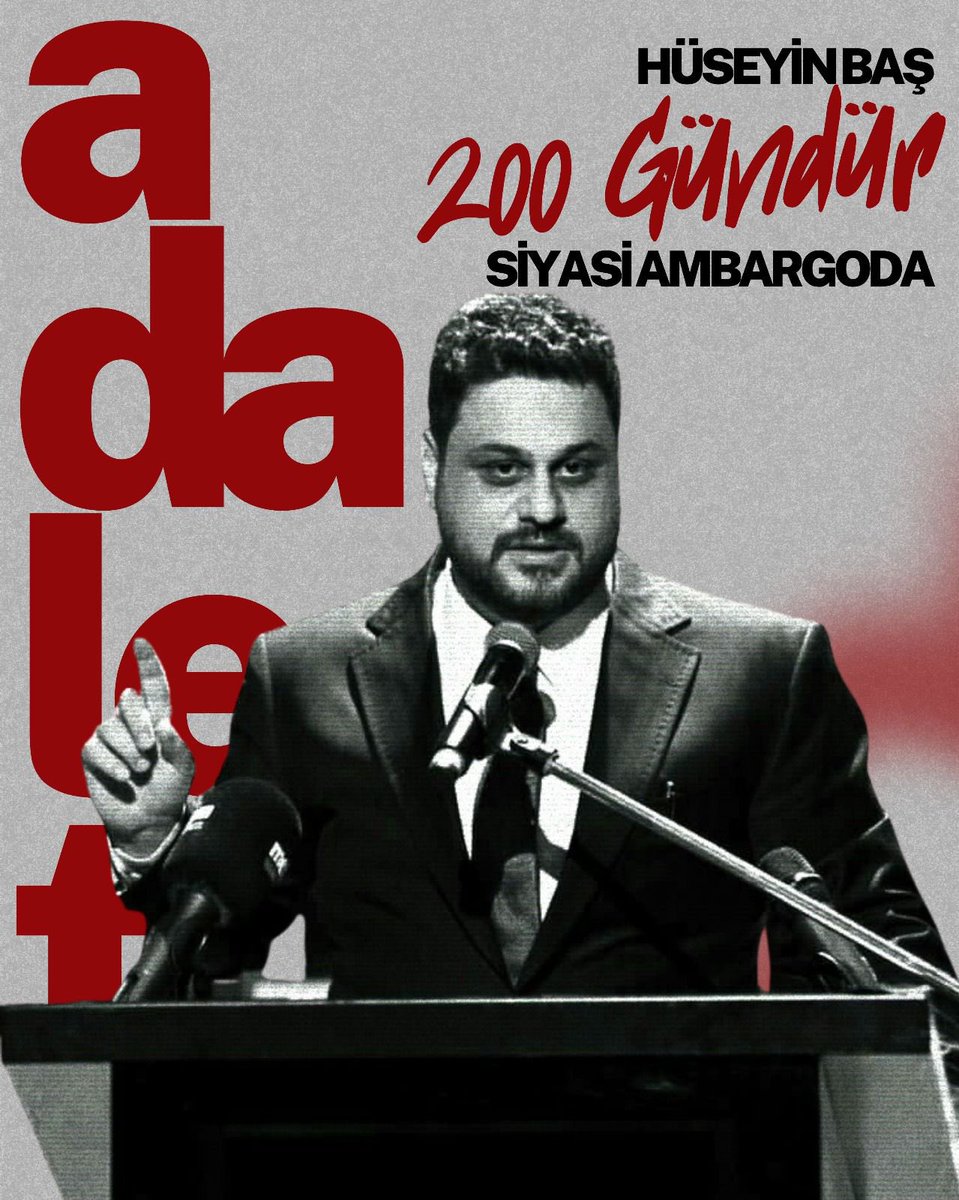 Suskun kalmak, haksızlığa sessiz onay vermektir.
Biz sessiz kalmıyoruz, çünkü adalet sadece bir kelime değil, toplumun temelidir.

#HüseyinBaşİçinAdalet