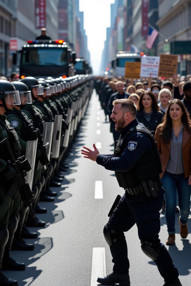 Live look from DC where the National Guard have occupied the streets and are herding democrats to labor camps 😖
