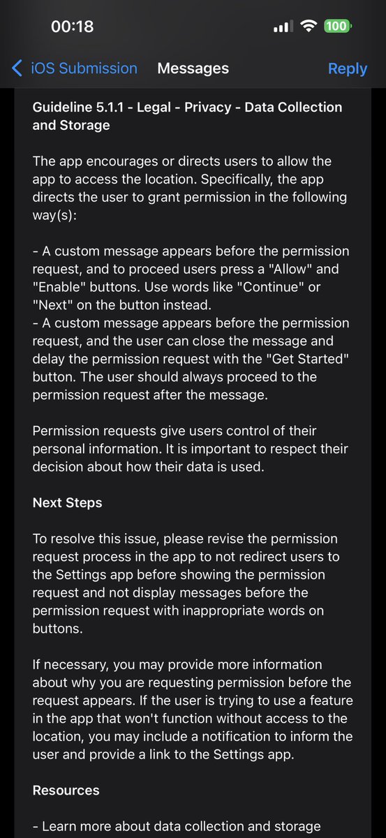Yuno_appdev's tweet image. Got rejected due to this. I’ll fix it now