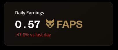 MillyMetre (@milly_metre) on Twitter photo First FAPs drop of the day ,
0.57 FAPs .
Would still keep on talking about <a href="/FractionAI_xyz/">Fraction AI</a>
Has yours dropped yet ? First FAPs drop of the day ,
0.57 FAPs .
Would still keep on talking about <a href="/FractionAI_xyz/">Fraction AI</a>
Has yours dropped yet ?