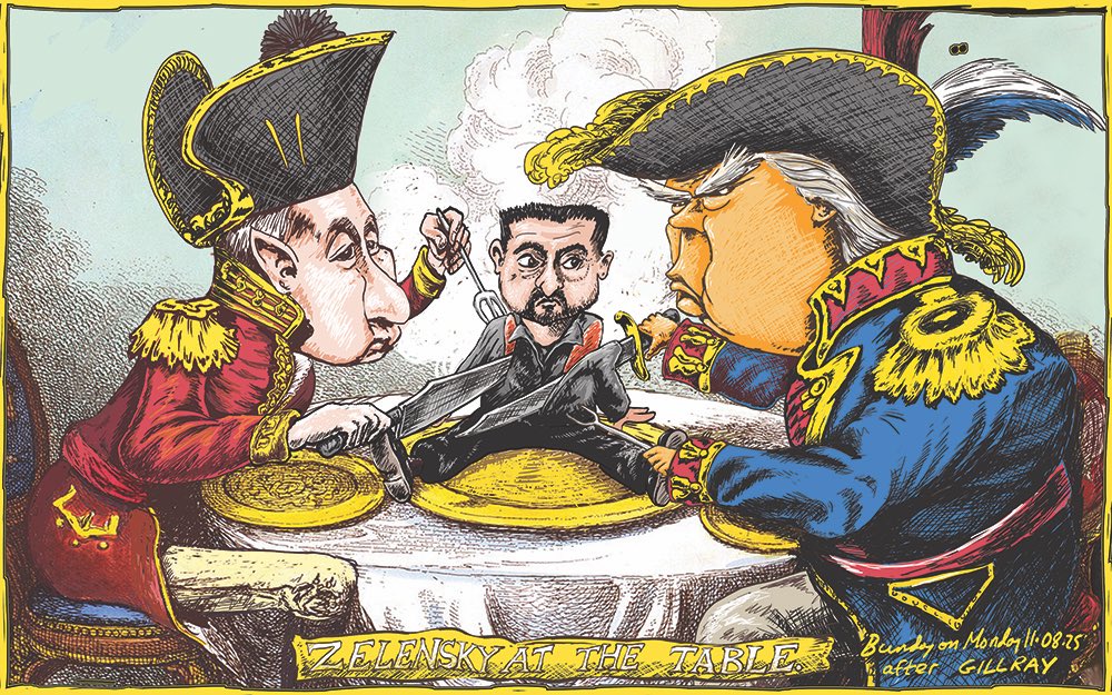 Political Cartoon (@cartoon4sale) on Twitter photo Andy Bunday <a href="/bundaycartoons/">Bundaycartoons</a> on #Putin #Trump #Zelensky #RussiaUkraineWar #RussiaUSSummit #BilateralSummit #PeaceTalks #JamesGillray - political cartoon gallery in London original-political-cartoon.com Andy Bunday <a href="/bundaycartoons/">Bundaycartoons</a> on #Putin #Trump #Zelensky #RussiaUkraineWar #RussiaUSSummit #BilateralSummit #PeaceTalks #JamesGillray - political cartoon gallery in London original-political-cartoon.com