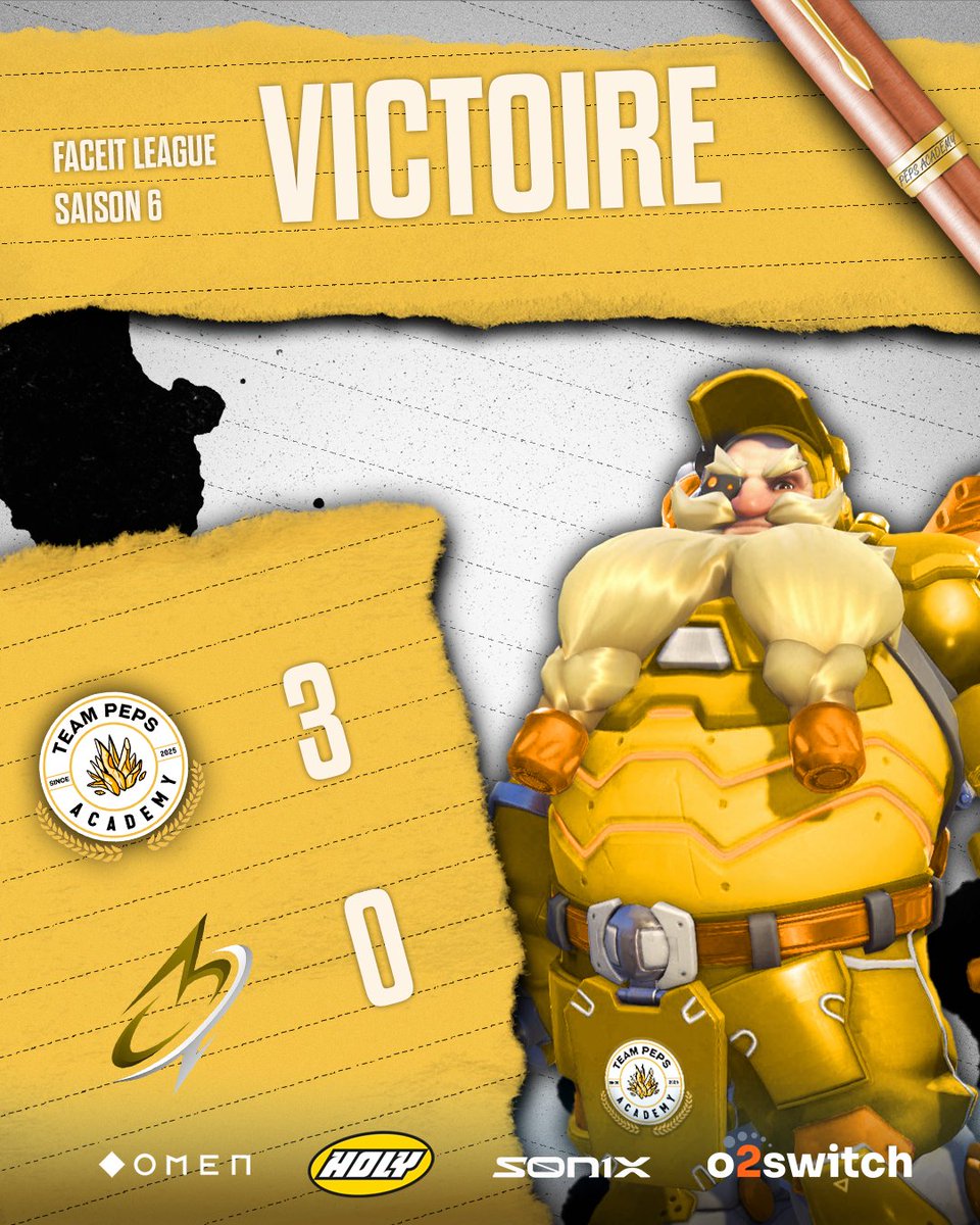 C'est un sans faute pour la Peps Academy et leur tout premier de la saison !!

GGs Telacy Mirage 🤝

#AuxArmes ⚔️