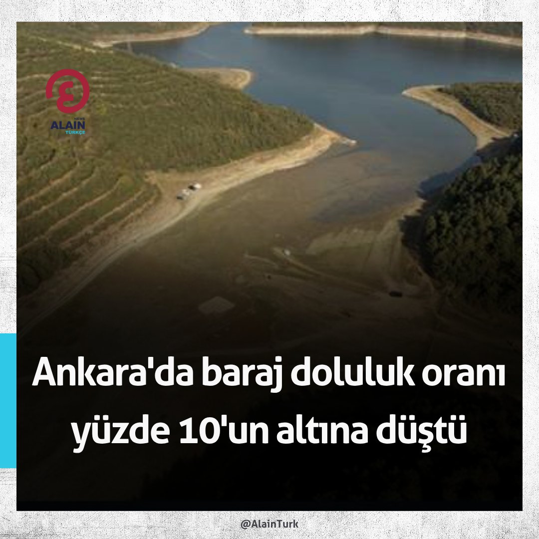 AlainTurk's tweet image. Ankara'da baraj dololuk oranı yüzde 10'un altına düştü

ASKİ Baraj Bilgi Sistemi verilerine göre, Ankara'da bulunan barajlarda aktif doluluk oranı yüzde 9.73'e kadar düştü.

#Ankra #Baraj #ASKİ #DolulukOranı #BarajBilgiSistemi #Dünyayaaçılangözünüz