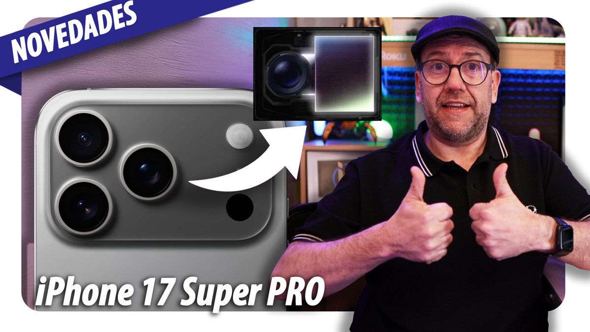 🎥 iPhone 17 Pro y Pro Max
4 cámaras brutales, 8K y doble video en 4K 🤯 
No te lo pierdas
youtu.be/4jXtpUKKpPQ?si… a través de <a href="/YouTube/">YouTube</a>
