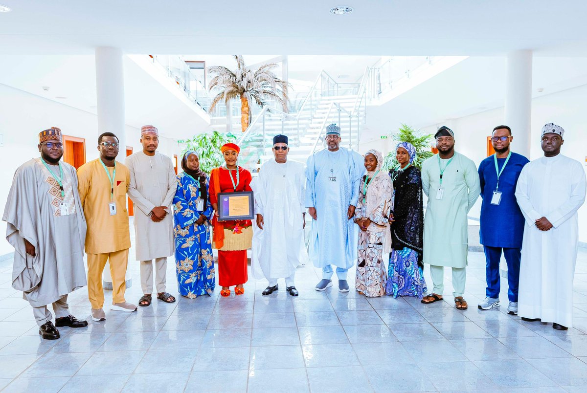 Senator Kashim Shettima (@officialsksm) on Twitter photo The Nigerian government has pledged unalloyed support to the newly appointed United Nations Global Advocate for Peace, <a href="/Alhan_islam/">Alhaníslam</a>, in her bid to promote unity and peace across the globe.
Vice President <a href="/KashimSM/">Kashim Shettima</a>, who disclosed this on Monday in Abuja, described the appointment The Nigerian government has pledged unalloyed support to the newly appointed United Nations Global Advocate for Peace, <a href="/Alhan_islam/">Alhaníslam</a>, in her bid to promote unity and peace across the globe.
Vice President <a href="/KashimSM/">Kashim Shettima</a>, who disclosed this on Monday in Abuja, described the appointment