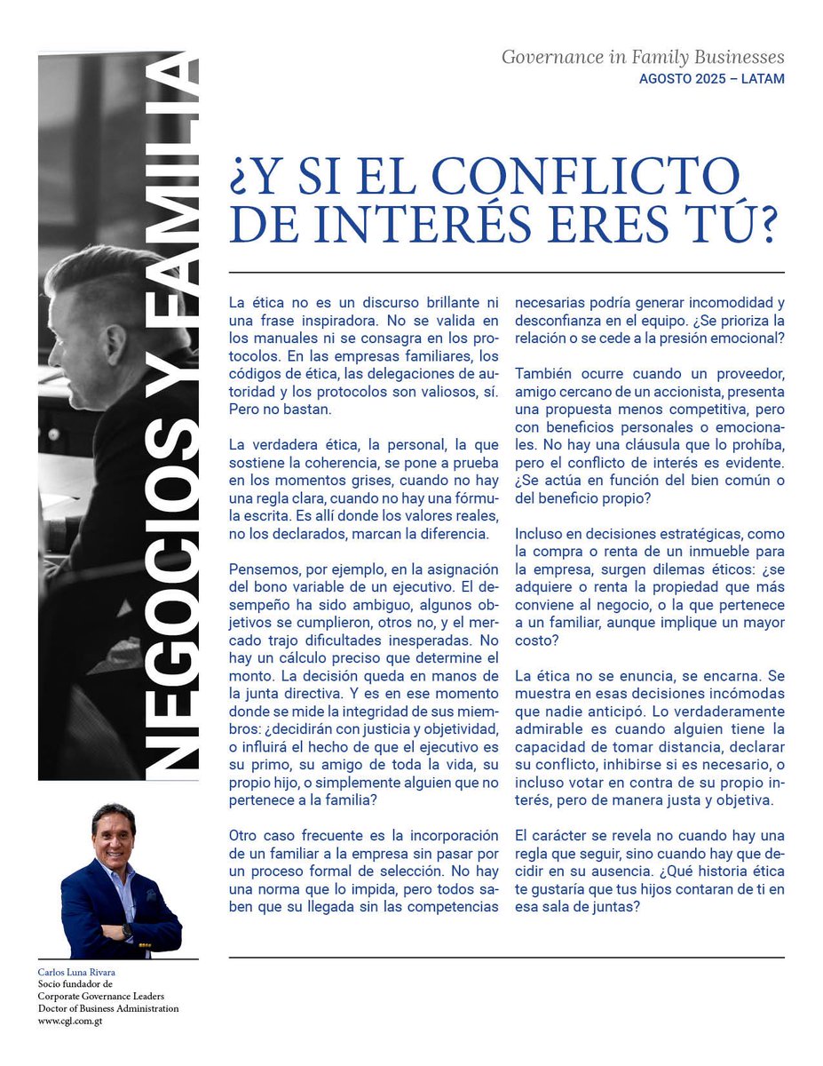 #empresasfamiliares #gobiernocorporativo