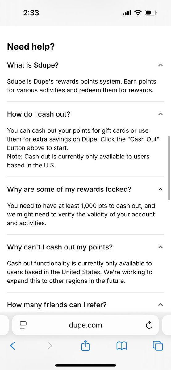 Jon De Anon (@jondeanon) on Twitter photo $DUPE integration in <a href="/dupedotcom/">Dupe.com</a> is top class stuff. It shows that <a href="/ghoshal/">Bobby from Dupe.com 🚨</a> and team know what they do.
The reward page shows incentives/tokens as points, a language that users already familiar with. Doesnt burden users with the technical complexities of crypto.
Gg <a href="/ghoshal/">Bobby from Dupe.com 🚨</a>. $DUPE integration in <a href="/dupedotcom/">Dupe.com</a> is top class stuff. It shows that <a href="/ghoshal/">Bobby from Dupe.com 🚨</a> and team know what they do.
The reward page shows incentives/tokens as points, a language that users already familiar with. Doesnt burden users with the technical complexities of crypto.
Gg <a href="/ghoshal/">Bobby from Dupe.com 🚨</a>.