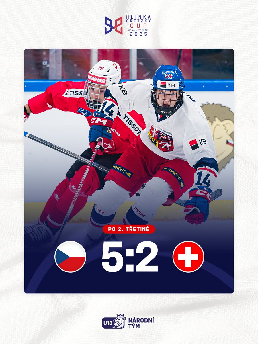 czehockey's tweet image. Skvělá druhá třetina a další čtyři kotouče ve švýcarské brance. 💫 Jen tak dál, borci! 💪

#CZESUI #narodnitym #ceskyhokej