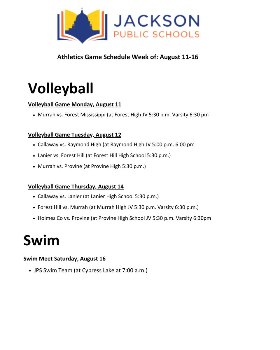 This week in Athletics!