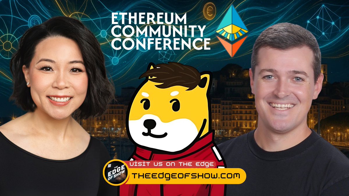 The Edge of Show 🎙 (@theedgeofshow) on Twitter photo 🚨Our latest episode is live!
DeFi, DAOs & the Next Wave of Web3 Innovation
Live from <a href="/EthCC/">EthCC - Ethereum Community Conference</a> Cannes:
• <a href="/0xMarcB/">Marc, the Degen CEO of Polygon Labs (💜,⚔️, ※)</a> CEO of <a href="/0xPolygon/">Polygon</a> on unifying Web3
• Rebecca Liao of <a href="/Sagaxyz__/">Saga ⛋</a> on customizable chainlets
• <a href="/MyDogeCEO/">Jordan</a> of <a href="/DogeOS/">DogeOS</a> on meme-driven crypto innovation
Stream now👇 🚨Our latest episode is live!
DeFi, DAOs & the Next Wave of Web3 Innovation
Live from <a href="/EthCC/">EthCC - Ethereum Community Conference</a> Cannes:
• <a href="/0xMarcB/">Marc, the Degen CEO of Polygon Labs (💜,⚔️, ※)</a> CEO of <a href="/0xPolygon/">Polygon</a> on unifying Web3
• Rebecca Liao of <a href="/Sagaxyz__/">Saga ⛋</a> on customizable chainlets
• <a href="/MyDogeCEO/">Jordan</a> of <a href="/DogeOS/">DogeOS</a> on meme-driven crypto innovation
Stream now👇