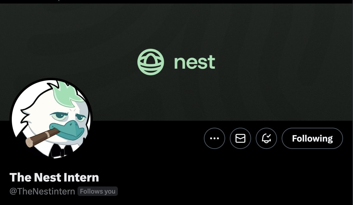 The Intern rebranded 

<a href="/TheNestintern/">The Nest Intern</a> 👀