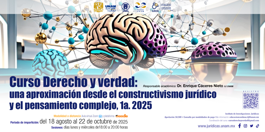 IIJUNAM's tweet photo. 🔍👉 El objetivo de este curso es desarrollar competencias tanto teóricas como prácticas para la investigación en las áreas del derecho probatorio y la epistemología jurídica aplicada.
¿Te interesa? 👀💡

📌 Consulta el temario e inscríbete: https://t.co/vbyPEwmk5Y https://t.co/JxYpQnje7r