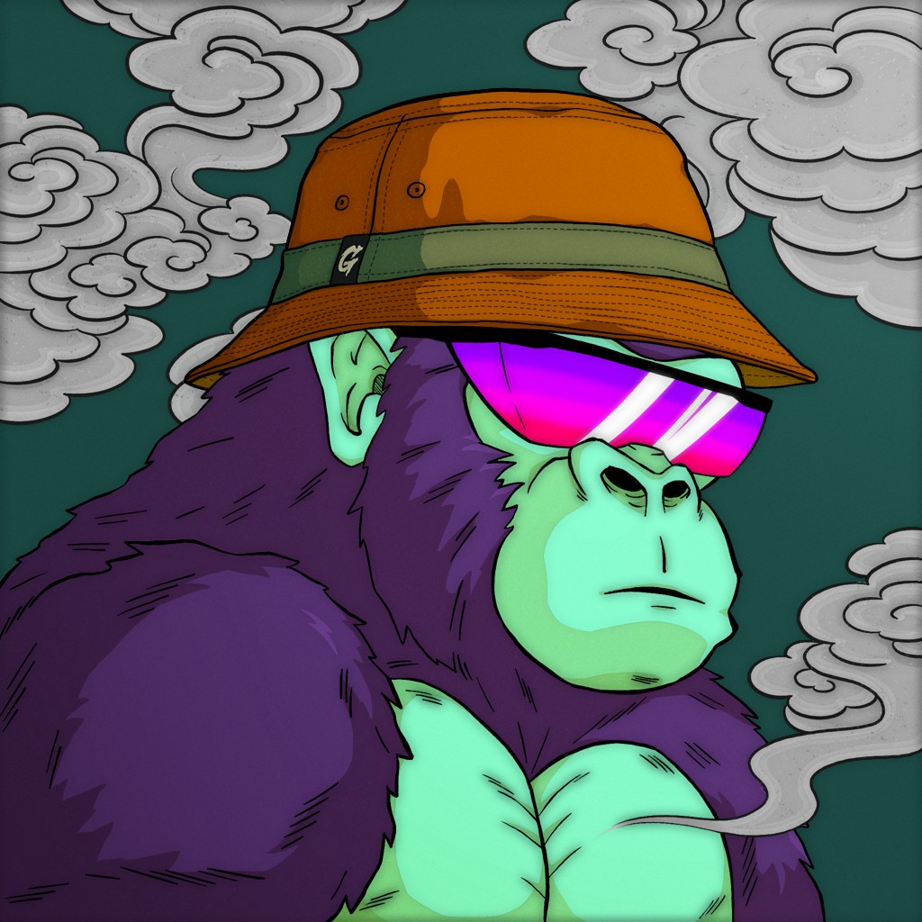 _mm314's tweet photo. Best art from @CyberKongz has to be Genkai !   

A hand-drawn gorilla on-chain. Count me in! 🦍 https://t.co/Vepw6ywbri