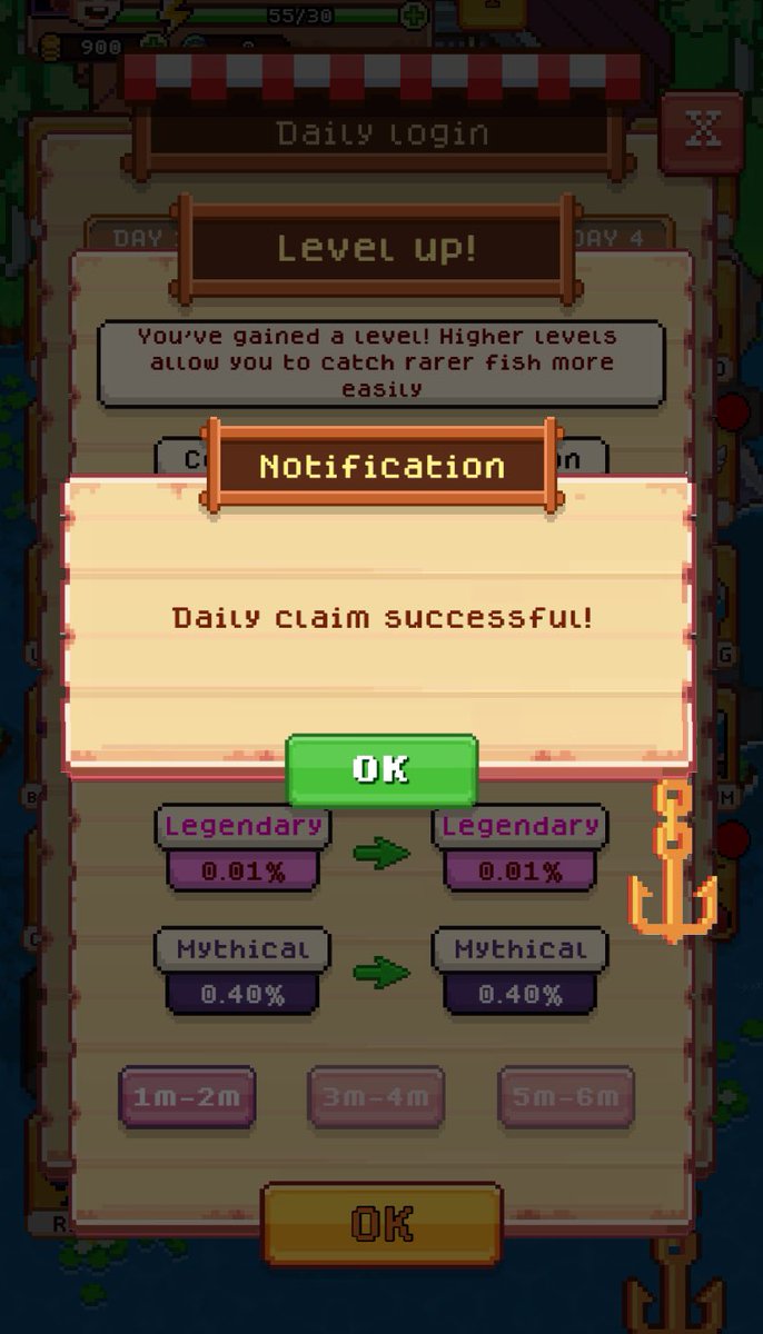 cryto_Czar's tweet image. My daily login reward successfully claimed
Always feels nice to level up in the @FishingFrenzyCo game 
Fueling my journey to reel in those bigger fishes 
#Dailylogin