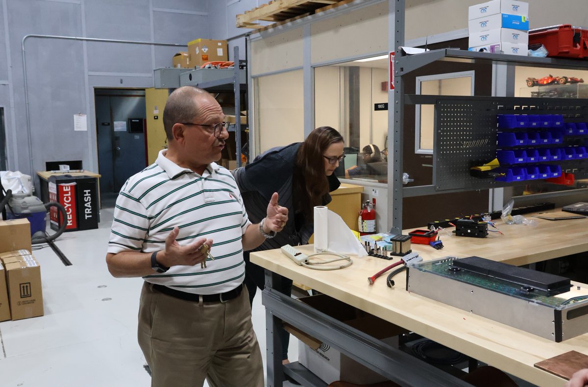 Ohio State MAE (@ohiostatemae) on Twitter photo Last week, MAE faculty and staff visited <a href="/OSUCtrAutoRsrch/">OSUCtrAutoRsrch</a> as part of a new Open Lab Initiative to learn more about the work our students and faculty are doing.
Thank you to CAR and Giorgio Rizzoni, CAR Director, who took the time to host and show our colleagues around! Last week, MAE faculty and staff visited <a href="/OSUCtrAutoRsrch/">OSUCtrAutoRsrch</a> as part of a new Open Lab Initiative to learn more about the work our students and faculty are doing.
Thank you to CAR and Giorgio Rizzoni, CAR Director, who took the time to host and show our colleagues around!