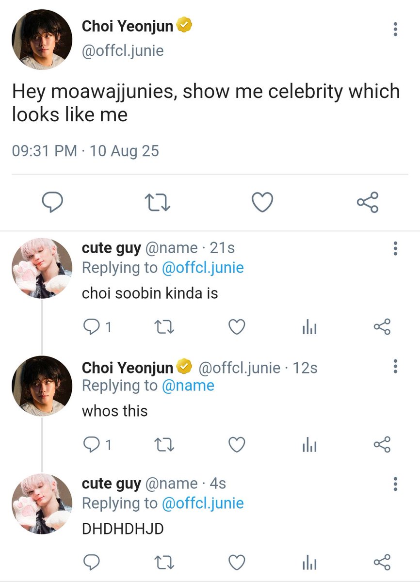 muuauss's tweet photo. Short #yeonbin au !! Where in Yeonjun was curious if there are celebrities looking like him https://t.co/LZgDNBUd4M