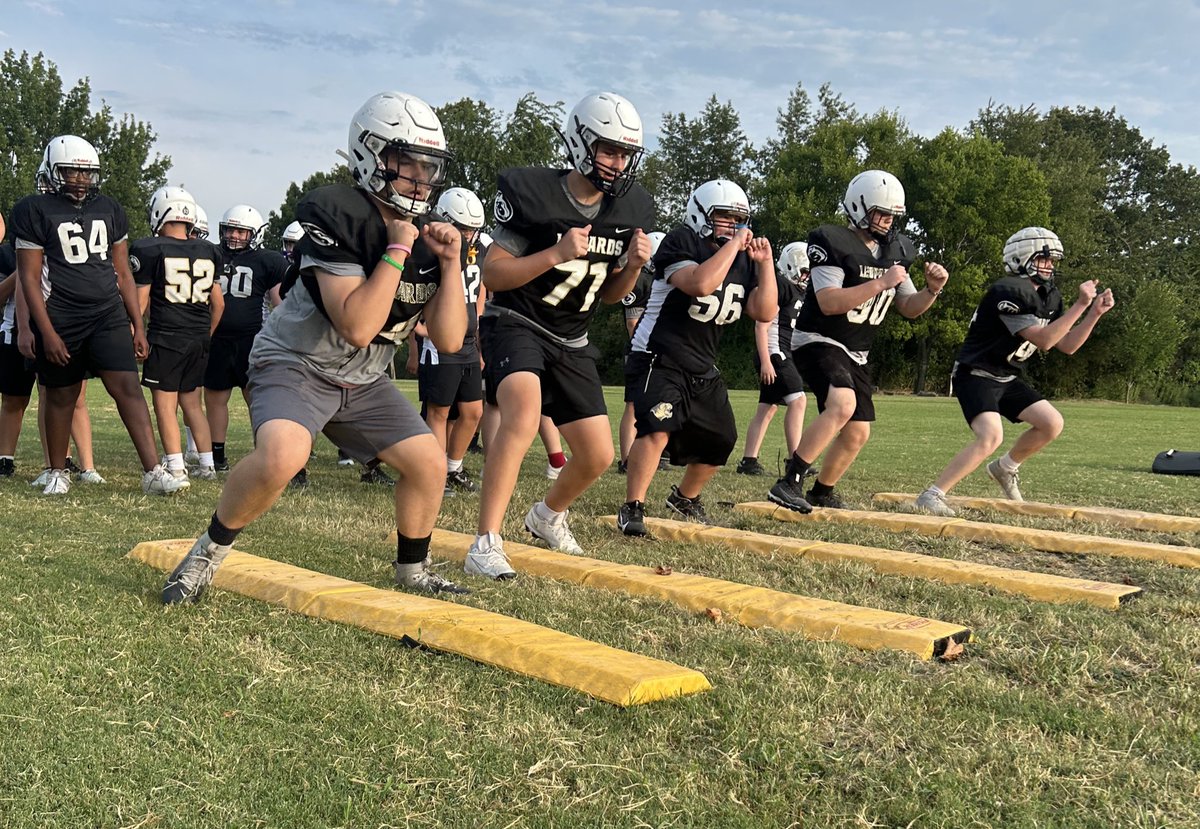 LeopardsFB's tweet photo. Last summer practice. School starts tomorrow! #LeopardPRIDE https://t.co/J4tNXda4Pc