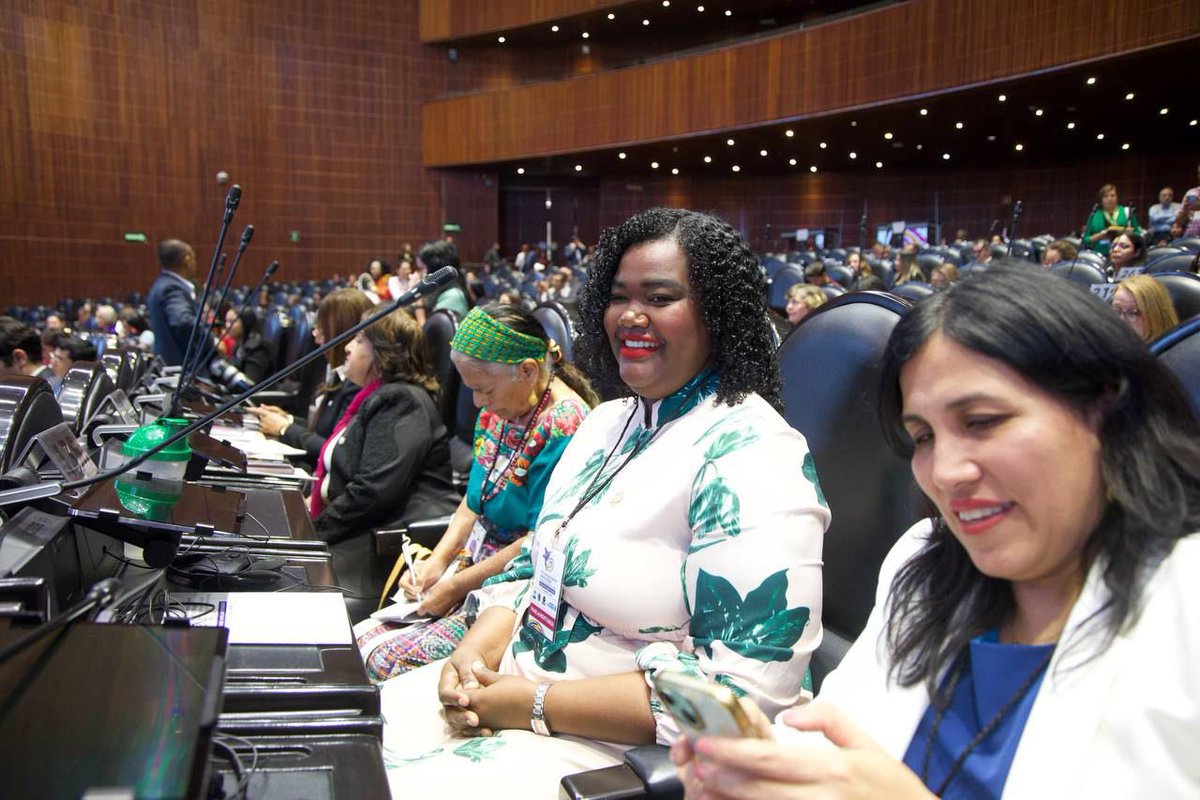 Citlalli Hernández Mora (@citlahm) on Twitter photo Acompañé la inauguración del Foro Parlamentario organizado por la Cámara de <a href="/Mx_Diputados/">H. Cámara de Diputados</a> y el <a href="/senadomexicano/">Senado de México</a> en el marco de la XVI Conferencia Regional de la Mujer de América Latina y el Caribe.
Legisladoras de toda la región se reúnen para dialogar sobre cómo avanzar hacia la Acompañé la inauguración del Foro Parlamentario organizado por la Cámara de <a href="/Mx_Diputados/">H. Cámara de Diputados</a> y el <a href="/senadomexicano/">Senado de México</a> en el marco de la XVI Conferencia Regional de la Mujer de América Latina y el Caribe.
Legisladoras de toda la región se reúnen para dialogar sobre cómo avanzar hacia la