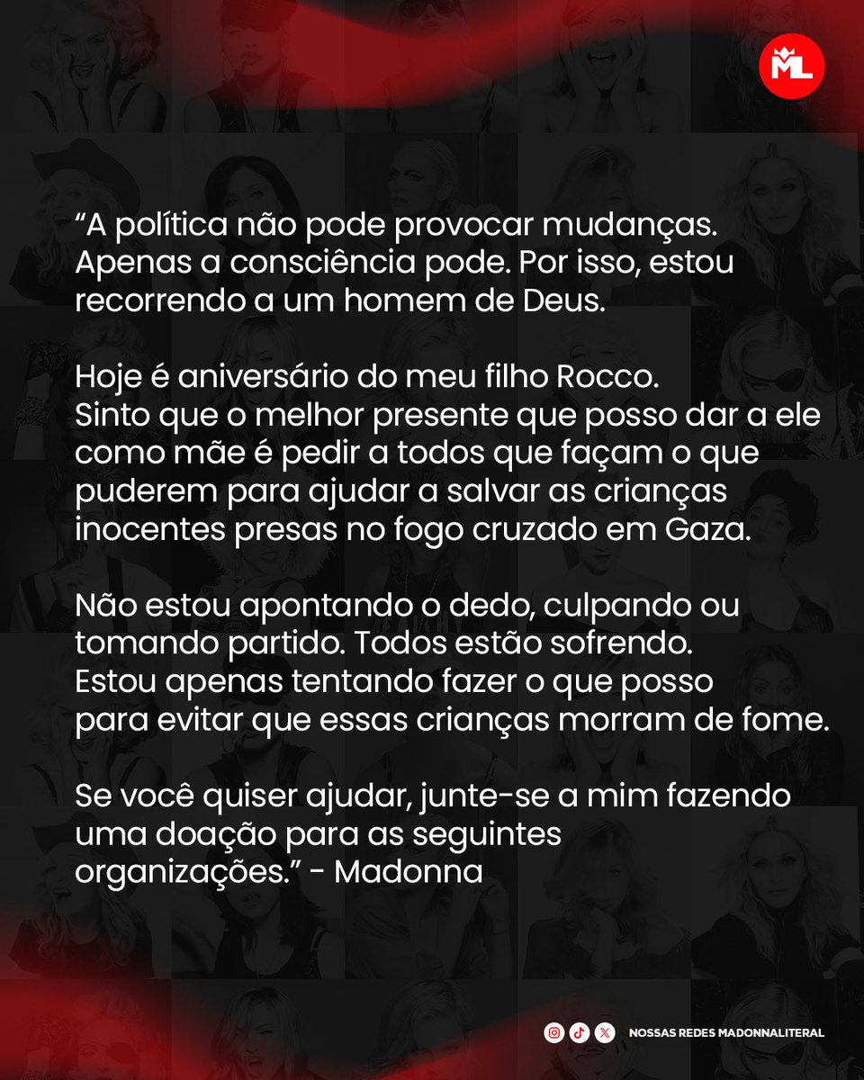 Não estou apontando o dedo, culpando ou tomando partido. Todos estão  sofrendo”, escreveu. O post também incluiu um convite para que seguidores  façam doações a organizações que atuam no auxílio às vítimas., image size:960x1200