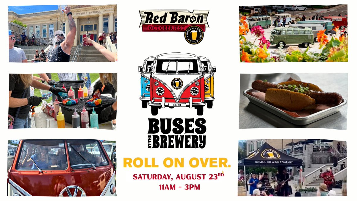 The Buses are Back. Join us on August 23rd for our 19th annual celebration of German-style beer &amp; engineering. Prost!