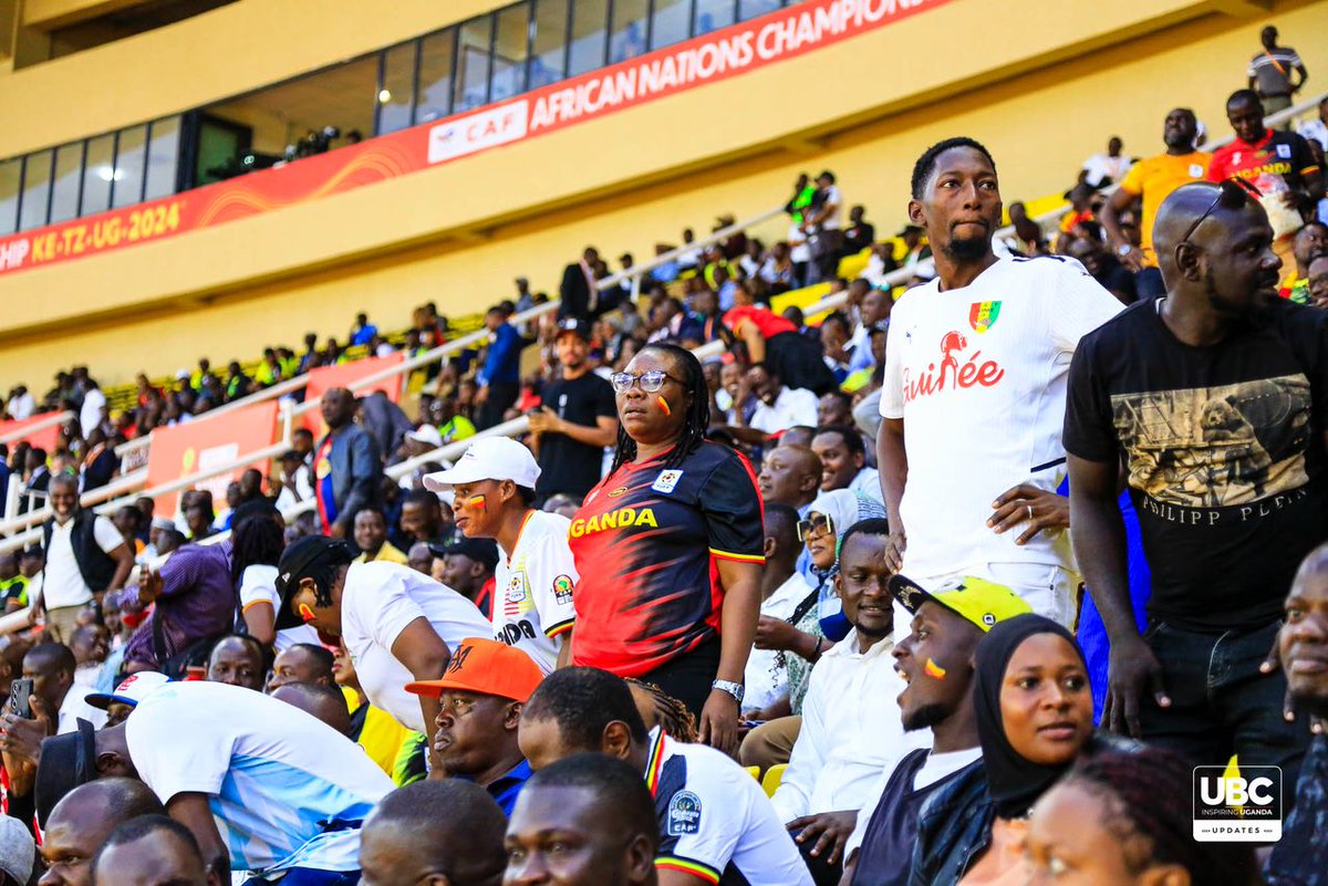 GovUganda's tweet photo. We’re sorry, Niger, but that’s just how we roll at Namboole. Congratulations to us. #CHAN2024 https://t.co/vd2gGeCBVi