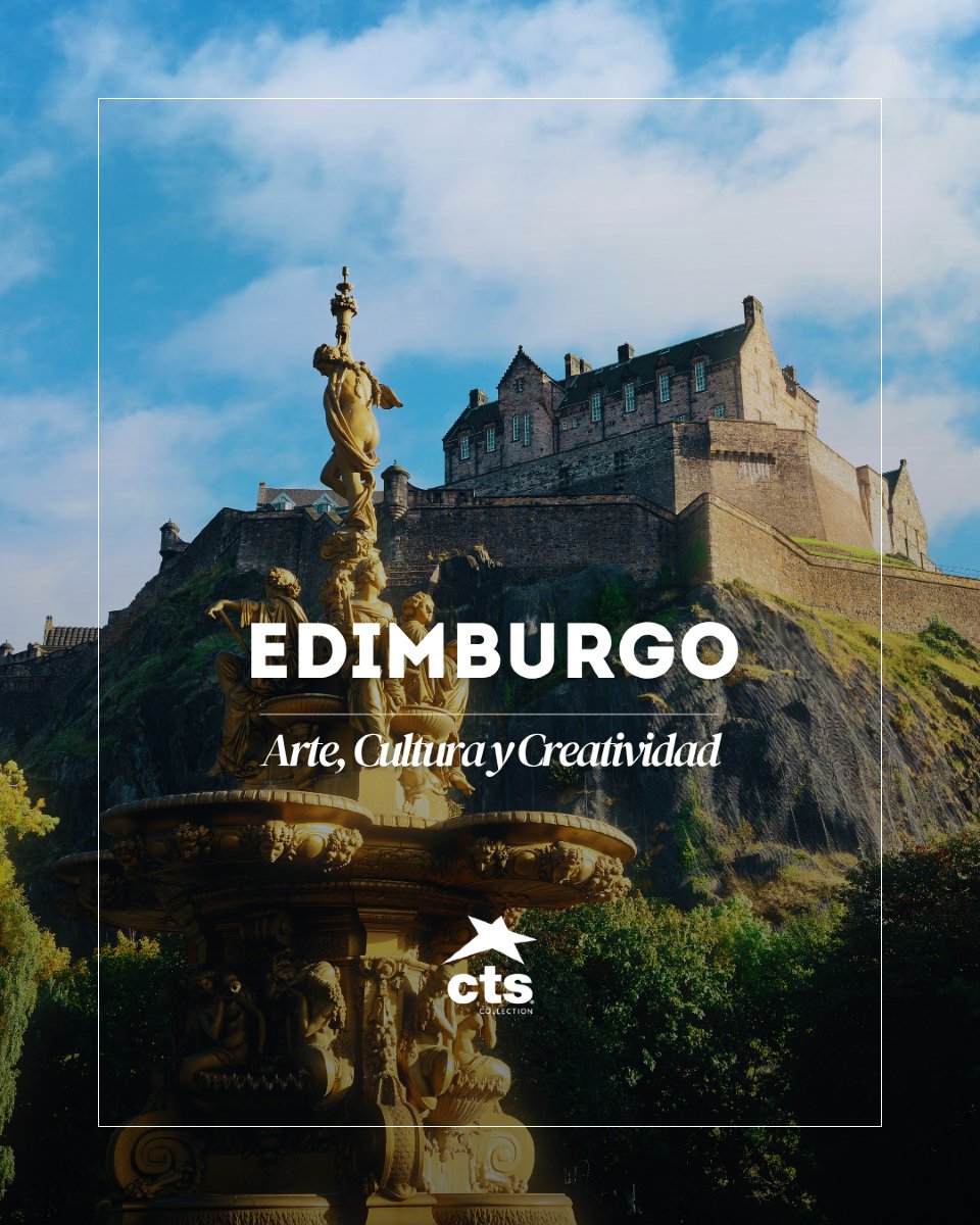 CTSCollection's tweet photo. Vive la pasión de uno de los festivales culturales más prestigiosos del mundo. Una celebración vibrante donde la inspiración es la protagonista.

Del 1 al 25 de agosto

 #CTSCollection #CultureLuxury #EdinburghFestival https://t.co/uovSxoZOol