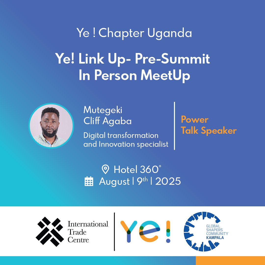 We're still reeling from the Ye! Link Up Event.

🎙The Power Talk Speaker Spotlight.

 Tech enthusiast Mutegeki Cliff Agaba also a Ye! Member  illuminated how smart financial choices can ignite momentum for young entrepreneurs on their journey. 

#YeSummit2025 
#YeLinkUp