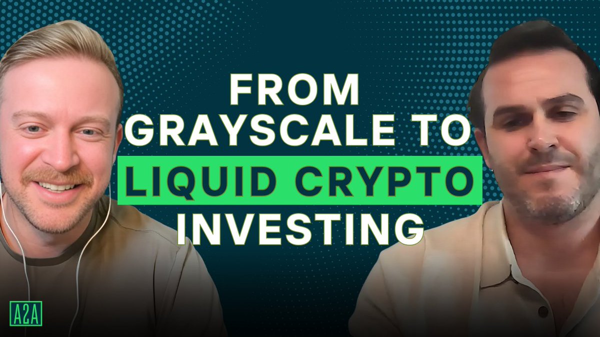 From Grayscale to Liquid Crypto Investing podcast thumbnail featuring David Grid