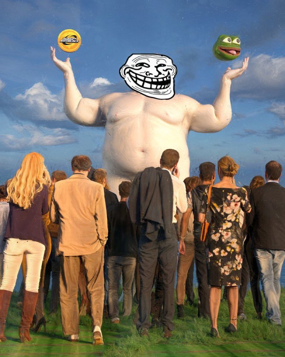 HugglyBro's tweet photo. @MustStopMurad $TROLL IS A BELEIF SYSTEM. https://t.co/yYoed5a0Dk