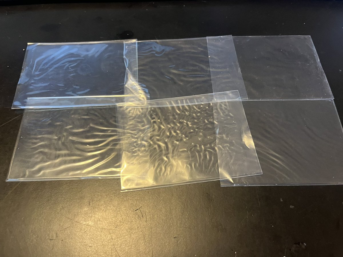 The early 90’s Kellogg’s Sportflics must generate some interesting chemistry with penny sleeves.  These are from different <a href="/tradingcarddb/">TCDb.com - Trading Card Database</a> trades so I don’t think it’s an issue with the sleeves.