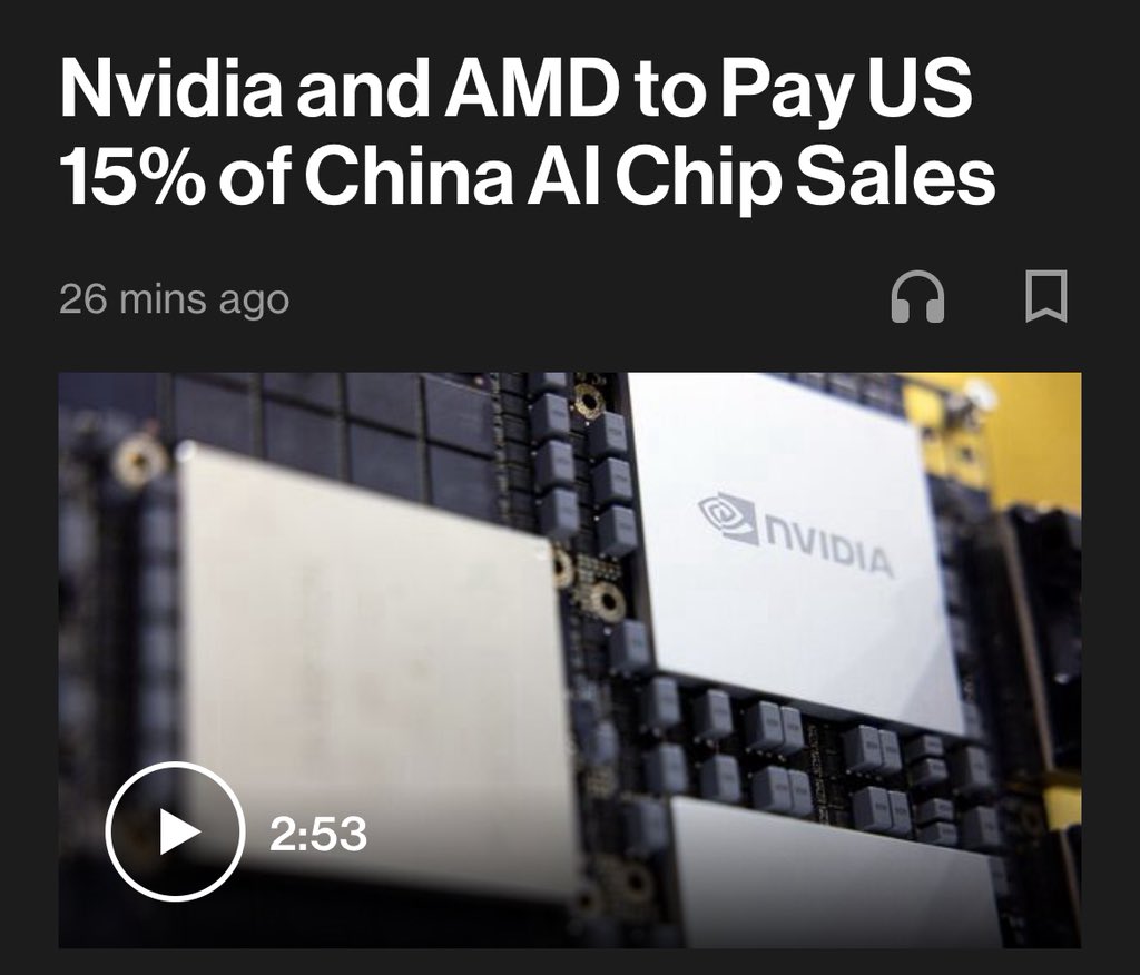 Is #DonaldTrump   Getting Bribery From
 #Nvidia and #AMD  what’s happening In Globe 🤯