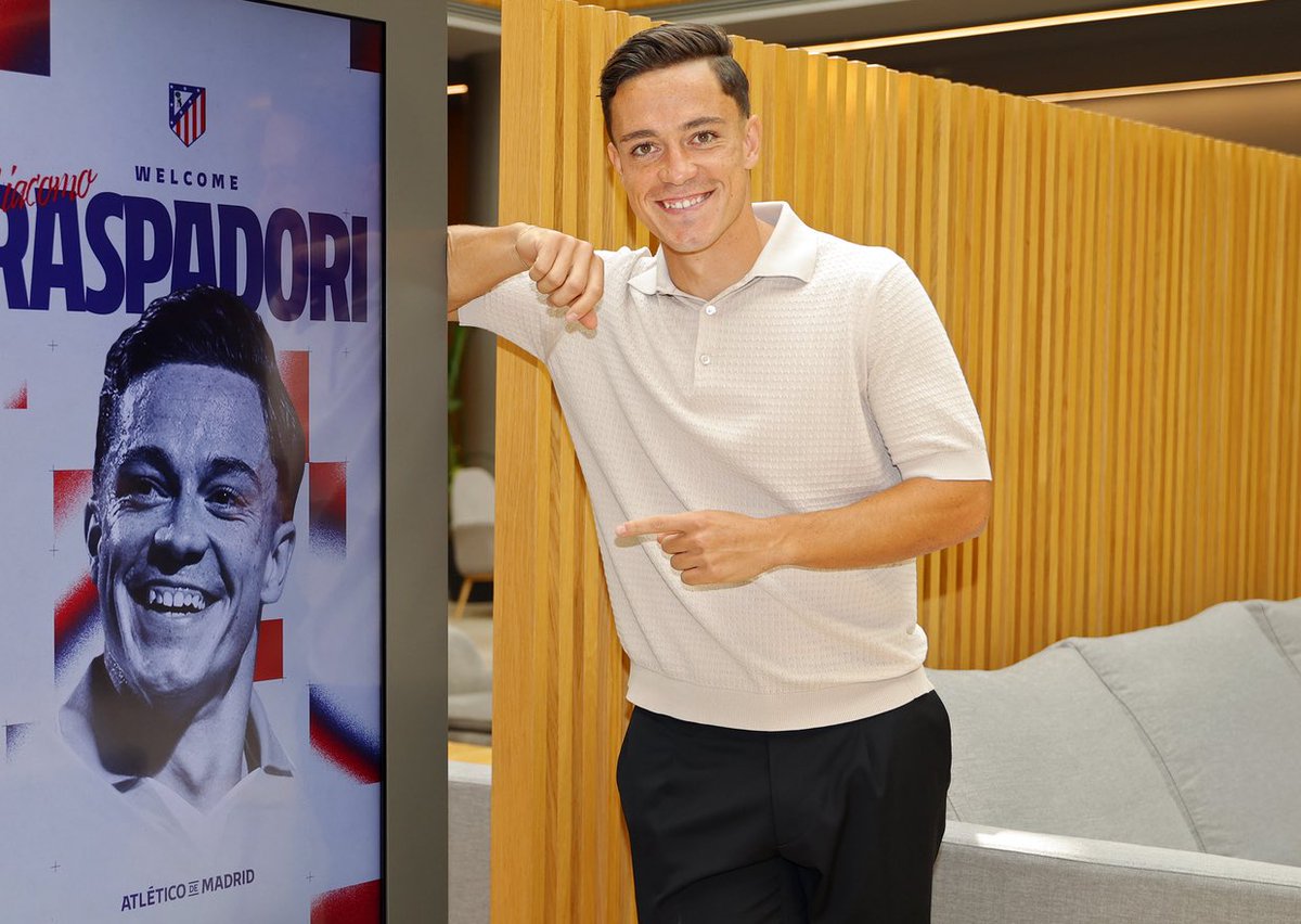 Ninguna duda con aquellos jugadores que quieren jugar en el Atlético de Madrid.

Giacomo Raspadori