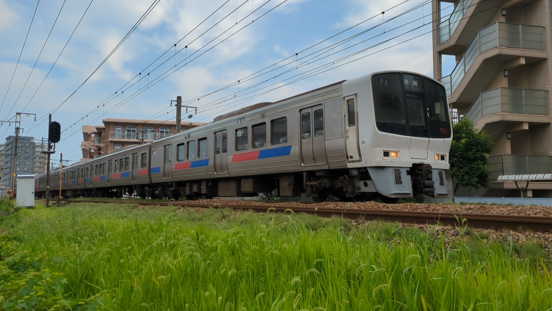 鉄道　サボ　鹿児島本線　両面仕様 JR九】819系ZG5106編成+813系RM003+RM007編成を使用した鹿児島