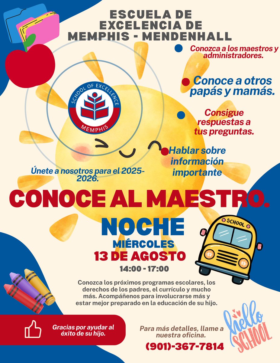 MSEMendenhall's tweet photo. Please remember to join us this Wednesday for MEET THE TEACHER NIGHT from 2:00-5:00! 

Hope to see you there! 📚 https://t.co/hB11qyt3j0