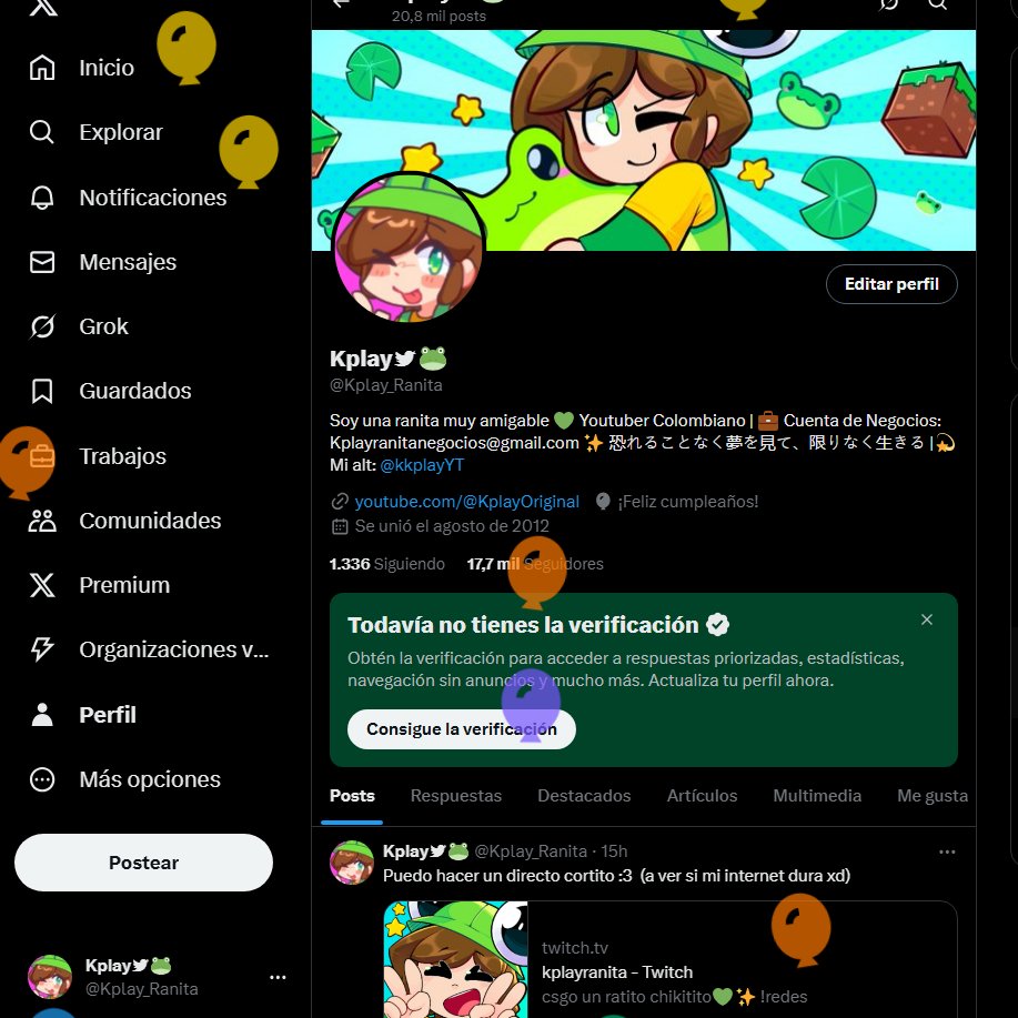 Globitos !!!! 🎈🎈🥳🥳