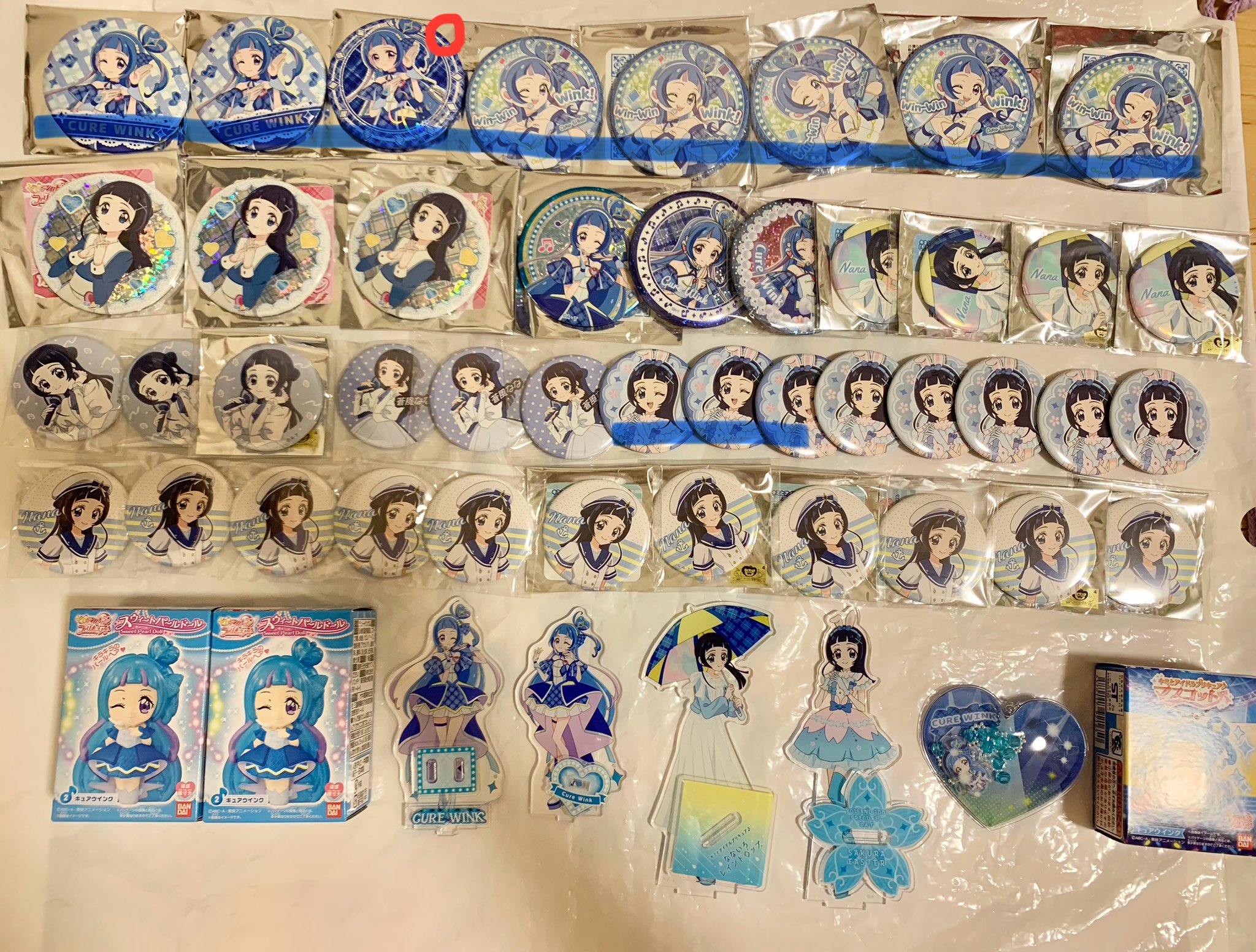プリキュア 缶バッジ アクリルスタンド グッズ 大量 ぽん(ﾘﾄﾘﾝ必読) on X: 