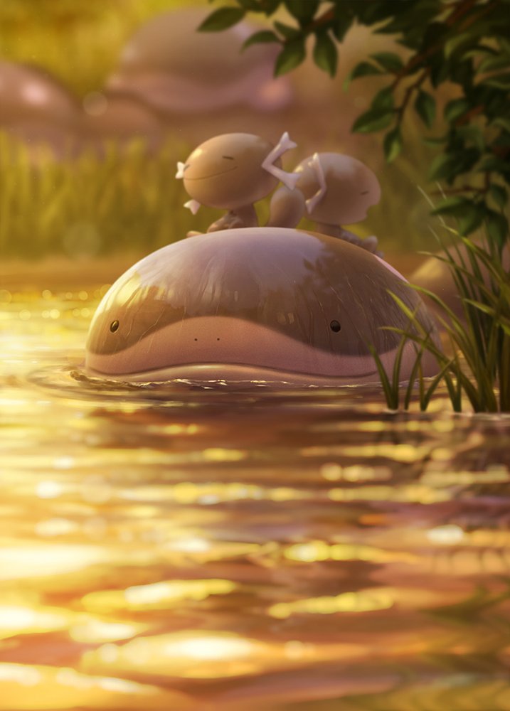 💙🤎 Hourly Quag & Clod 🤎💙 (@hourlyquagsire) on Twitter photo 