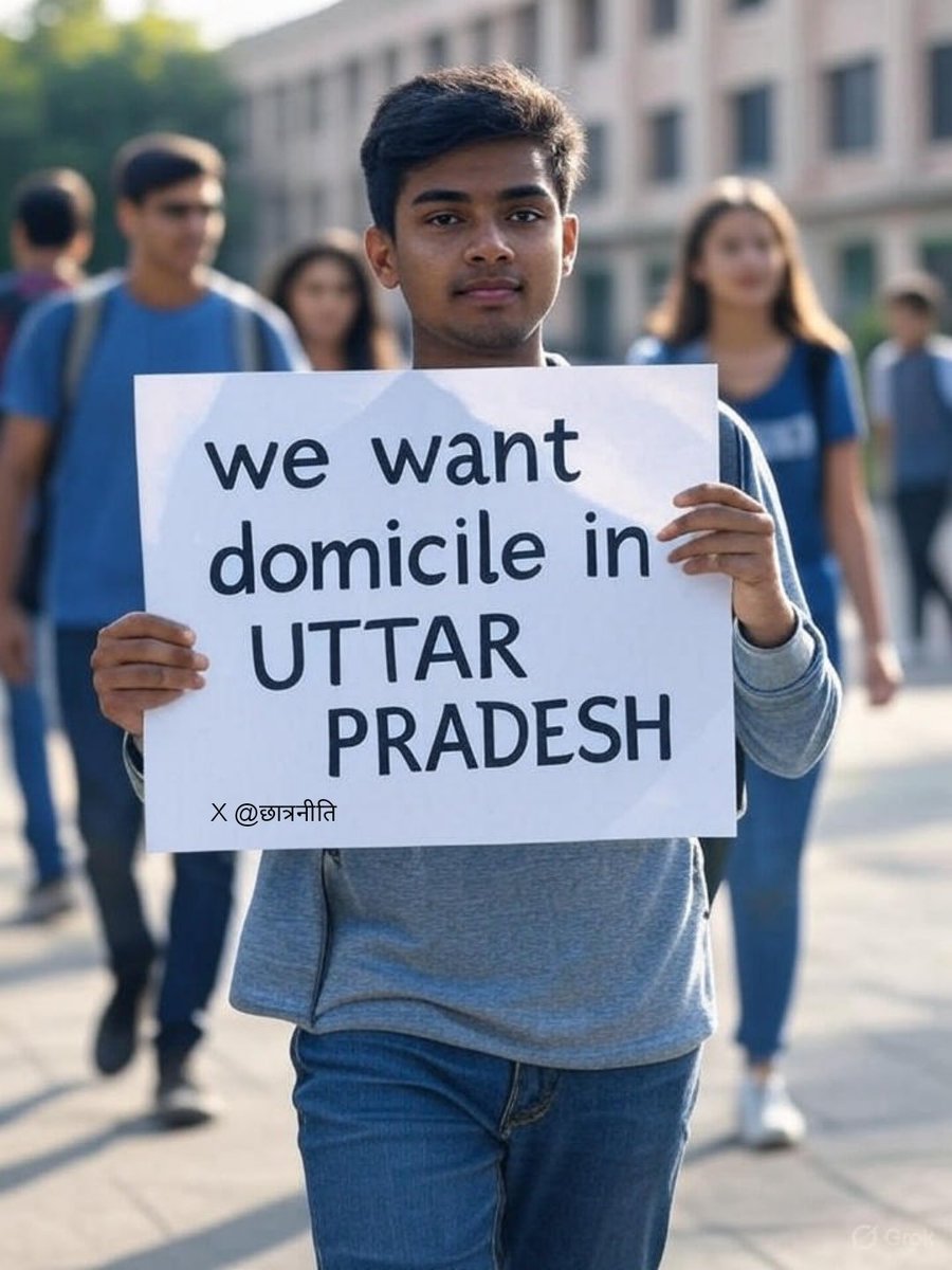 Chatraniti's tweet photo. यूपी में भी डोमिसाइल अभियान ✅

➡️इस hastag को इस्तेमाल करना है :

#UP_WANTS_DOMICILE
#domicile_also_in_UP

इस ग्रुप में जुड़ जाएं और इस msg को शेयर करें :
👇
https://t.co/mJiWK52S8M https://t.co/EOKs3Q67wO